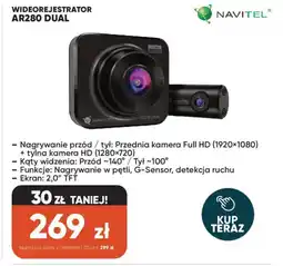 Max Elektro Navitel Wideorejestrator AR280 Dual oferta
