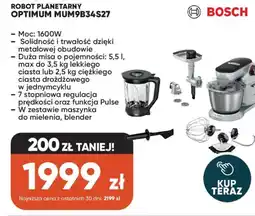 Max Elektro Bosch Robot planetarny Optimum oferta