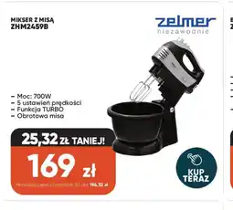 Max Elektro Zelmer Mikser ZHM2459B oferta