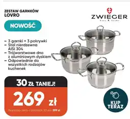 Max Elektro Zwieger Zestaw garnków Lovro oferta