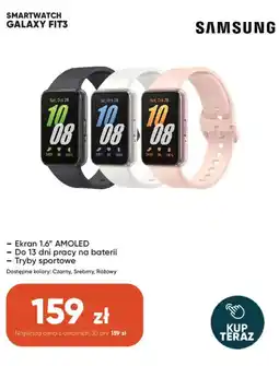 Max Elektro Samsung Smartwatch Galaxy Fit3 oferta