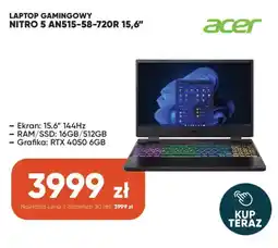 Max Elektro Acer Laptop Nitro 5 oferta