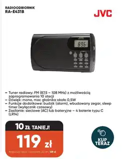 Max Elektro JVC Radioodbiornik RA-E431B oferta