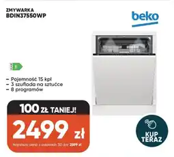 Max Elektro Beko Zmywarka BDIN37550WP oferta