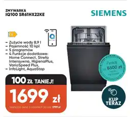 Max Elektro Zmywarka Siemens IQ100 oferta