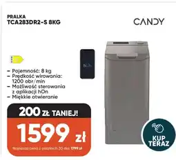 Max Elektro Candy Pralka TCA283DR2-S oferta