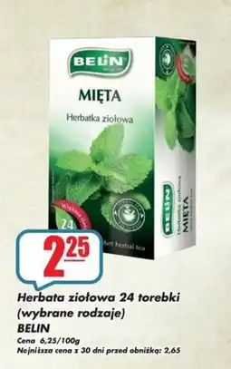 Sezamek Herbata ziołowa Belin oferta