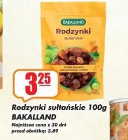 Sezamek Rodzynki sułtańskie Bakalland oferta