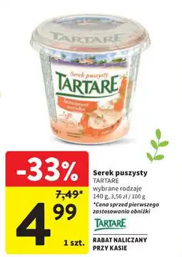 Intermarche Serek puszysty TARTARE oferta