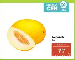 Biedronka Melon żółty luz oferta