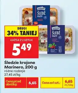 Biedronka Śledzie krojone oferta