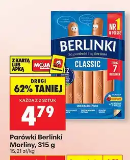 Biedronka Parówki Classic oferta