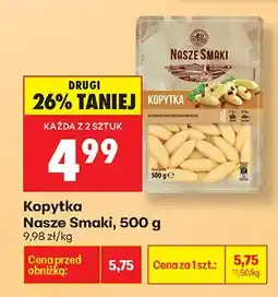 Biedronka Kopytka oferta