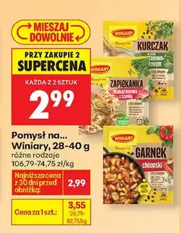 Biedronka Pomysł na... różne rodzaje oferta