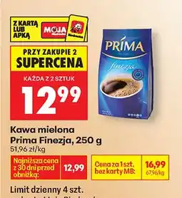 Biedronka Kawa mielona Finezja oferta
