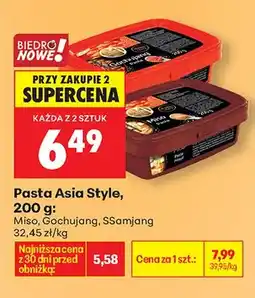 Biedronka Pasta Miso oferta