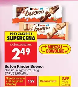 Biedronka Baton classic oferta