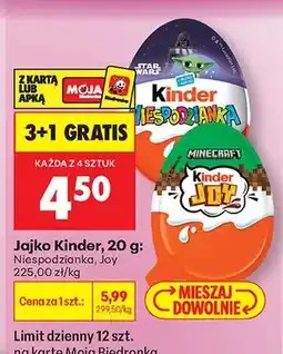 Biedronka Jajko Niespodzianka oferta