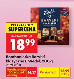 Biedronka Bombonierka Baryłki klasyczne oferta