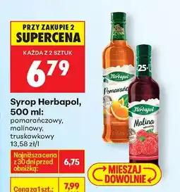 Biedronka Syrop pomarańczowy oferta
