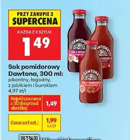 Biedronka Sok pomidorowy pikantny oferta
