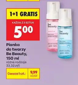 Biedronka Pianka do twarzy sensitive różne rodzaje oferta