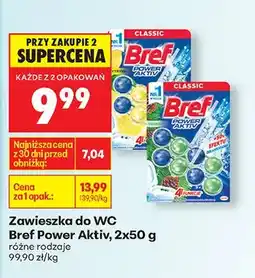 Biedronka Zawieszka do WC Power Aktiv różne rodzaje oferta