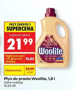 Biedronka Płyn do prania różne rodzaje oferta