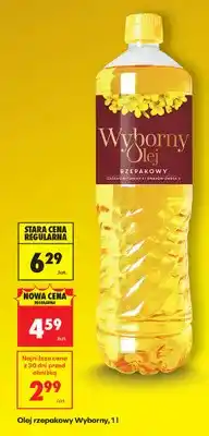 Biedronka Olej rzepakowy oferta