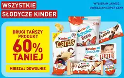 ALDI WSZYSTKIE SŁODYCZE KINDER oferta