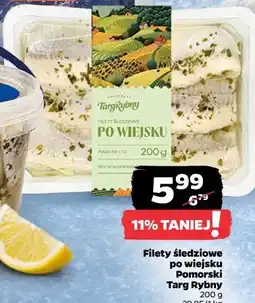 Netto Filety śledziowe po wiejsku Pomorski Targ Rybny oferta