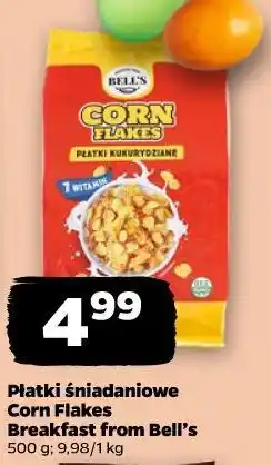 Netto Płatki œniadaniowe Corn Flakes Breakfast from Bell's oferta