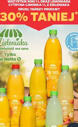 Netto Sok 100% Pomarańczowy z Zieleniaka oferta