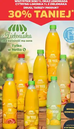 Netto Sok Multiwitamina z Zieleniaka oferta
