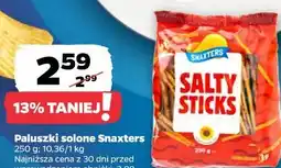 Netto Paluszki solone Snaxters oferta