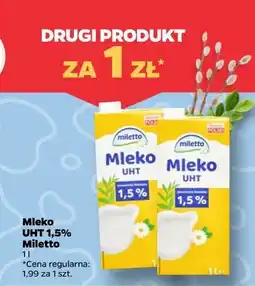 Netto Mleko UHT 1,5% Miletto oferta