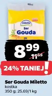 Netto Ser Gouda Miletto kostka oferta