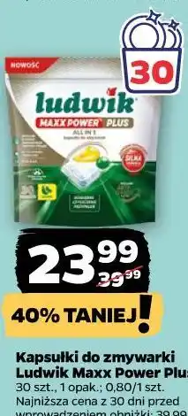 Netto Kapsułki do zmywarki Ludwik Maxx Power Plus oferta