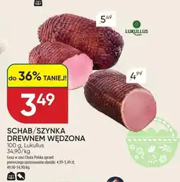 Chata Polska Schab/szynka drewnem wędzona oferta