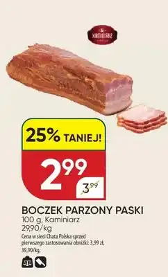 Chata Polska Boczek parzony paski oferta