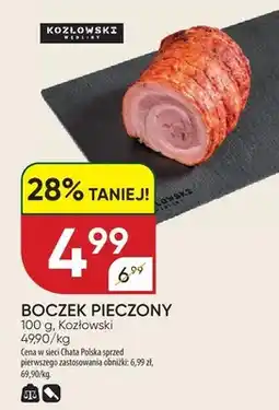 Chata Polska Boczek pieczony oferta