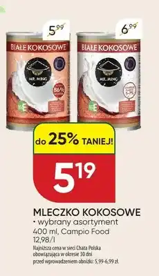 Chata Polska Mleczko kokosowe białe kokosowe oferta