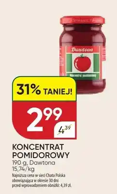 Chata Polska Koncentrat pomidorowy oferta