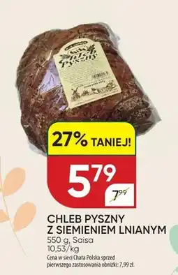Chata Polska Chleb pyszny z siemieniem lnianym oferta