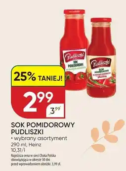 Chata Polska Sok pomidorowy oferta