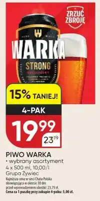 Chata Polska Piwo Warka oferta