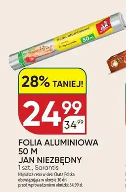 Chata Polska Folia aluminiowa 50 m Jan Niezbędny oferta