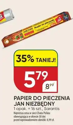 Chata Polska Papier do pieczenia Jan Niezbędny oferta