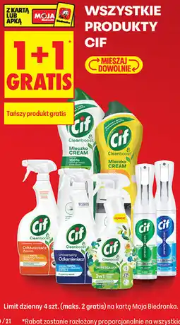 Biedronka Wszystkie produkty Cif oferta