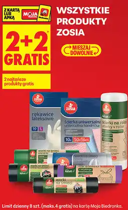 Biedronka Wszystkie produkty Zosia oferta